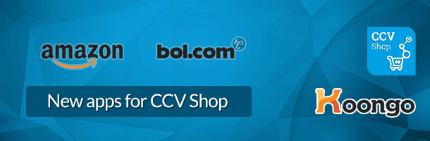 Applicazioni Bol.com e Amazon per il CCV Shop!